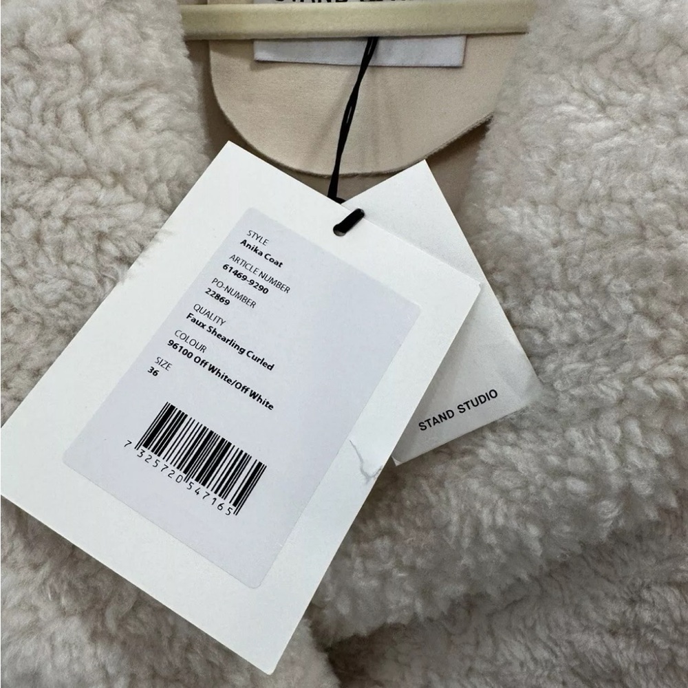 Stand Studio Anika coat Ivory M - Picture 6 of 7